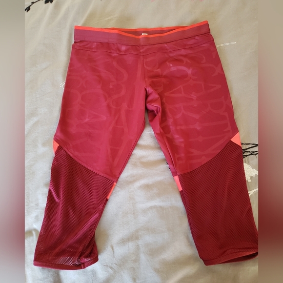 Adidas Stella McCartney Running performance tights capri size M - Picture 4 of 8